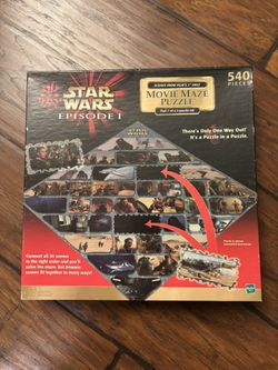 Star Wars Episode I Puzzle Sealed 