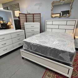Complete Bedroom Set On Sale! Same Day Delivery! 