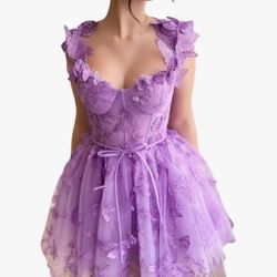 Teen Butterfly Dress
