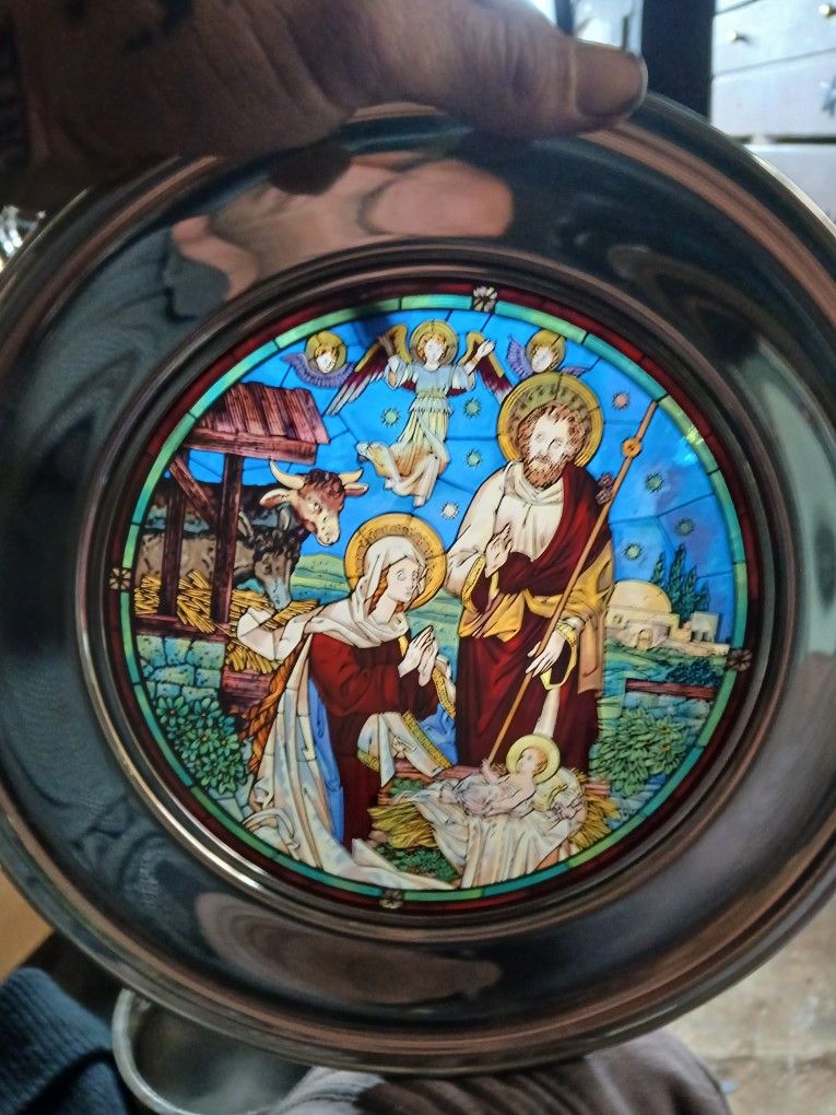 Stain Glass Plate