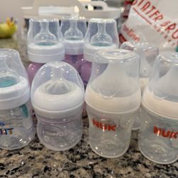 avent/ nuk baby bottles