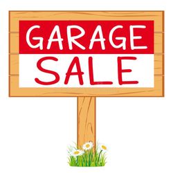 Garage sale right now.