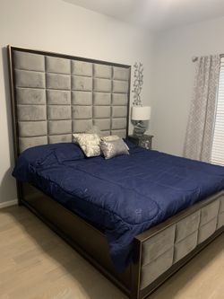 California King Bed- Almost new