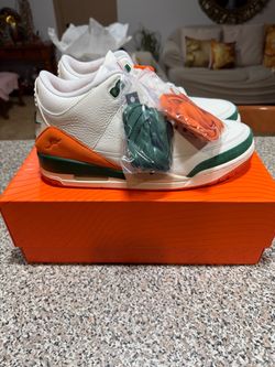 Solefly 3s (Miami Hurricane 3s)