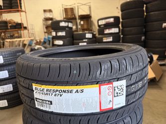Brand New Dunlop Blue Response AS 80K mileage 215/45R17