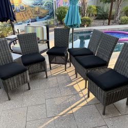 Pottery Barn Dinning Chairs (Qty 6) 