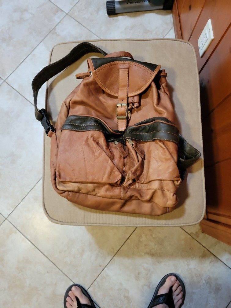 Backpack Leather