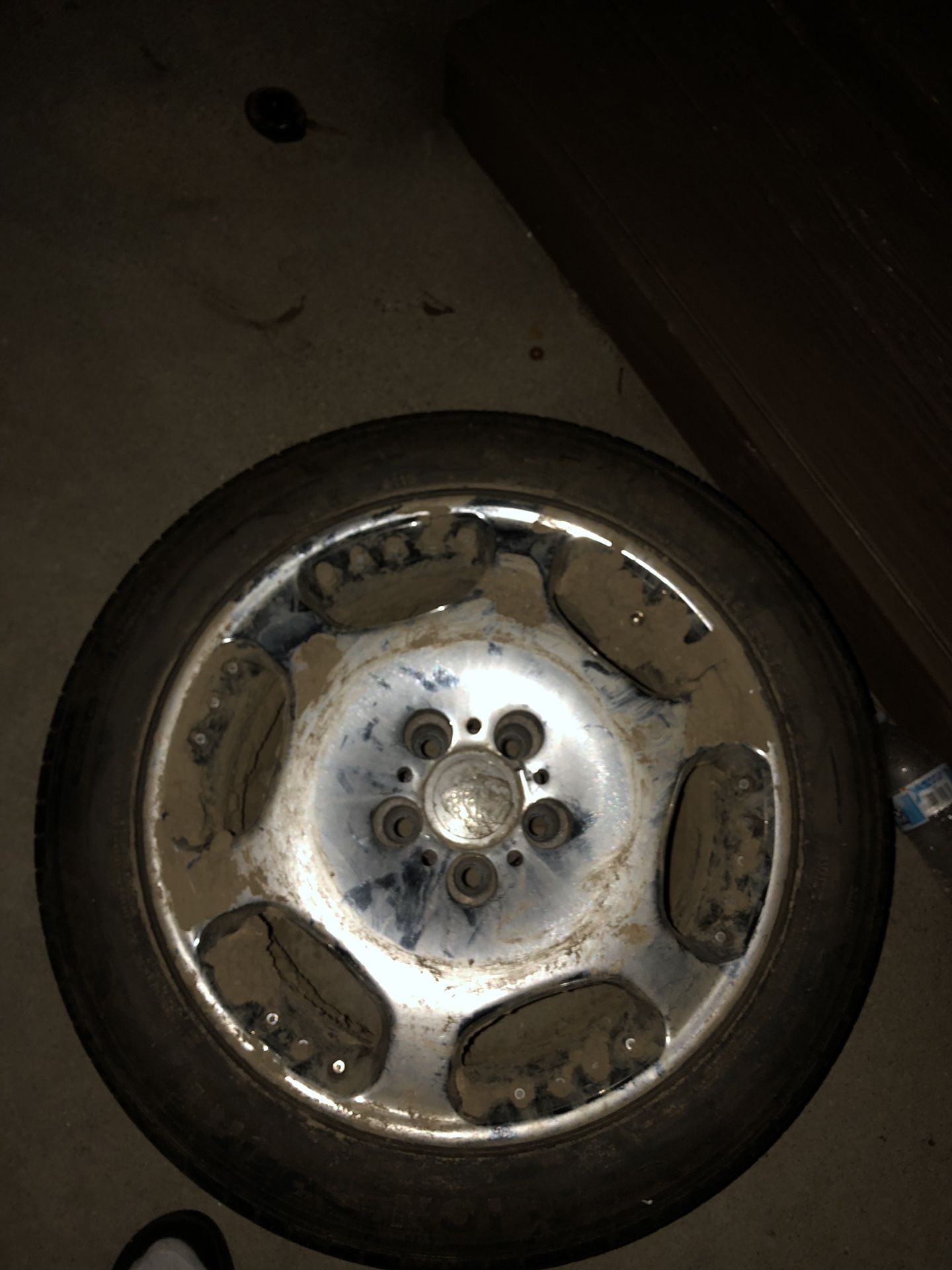 Brand new tires with rims