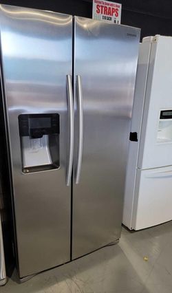 Samsung Side-by-Side Stainless Steel Fridge
