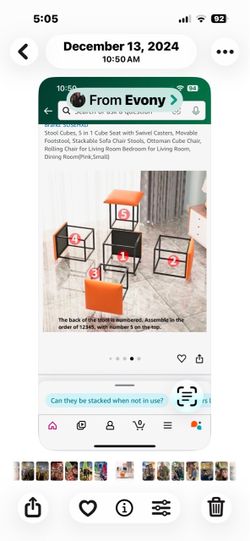 Sitting squares