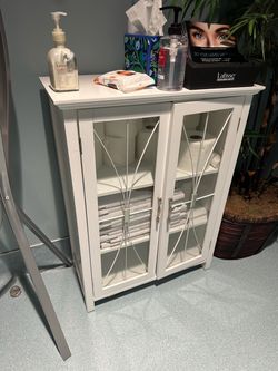 Cabinet with glass doors