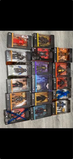 Star Wars Black Series Lot Of Action Figures