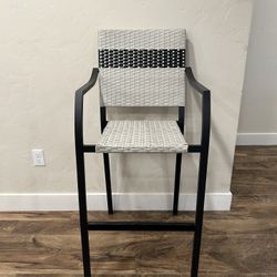 Tall Woven Chairs - Set of 4