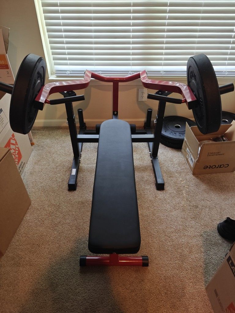 Benchpress With Weights Included