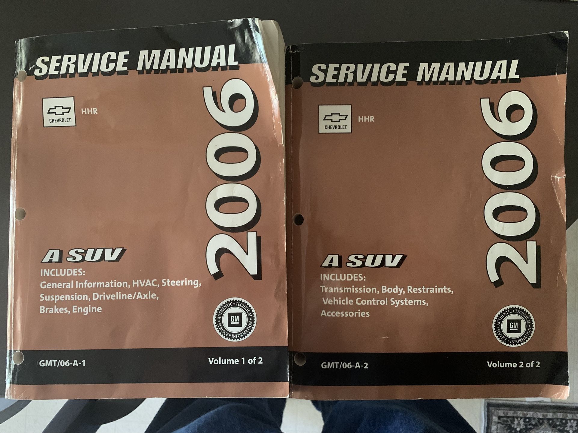 HHR Service Manuals