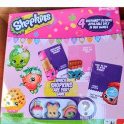 Shopping Board Game, 4 Figures