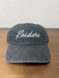 Raiders Embroidered Dad Hat