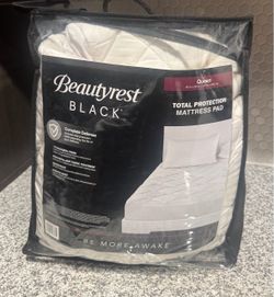 Beautyrest Black Total Protection Mattress Pad Queen