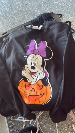 Halloween Minnie sweatshirt