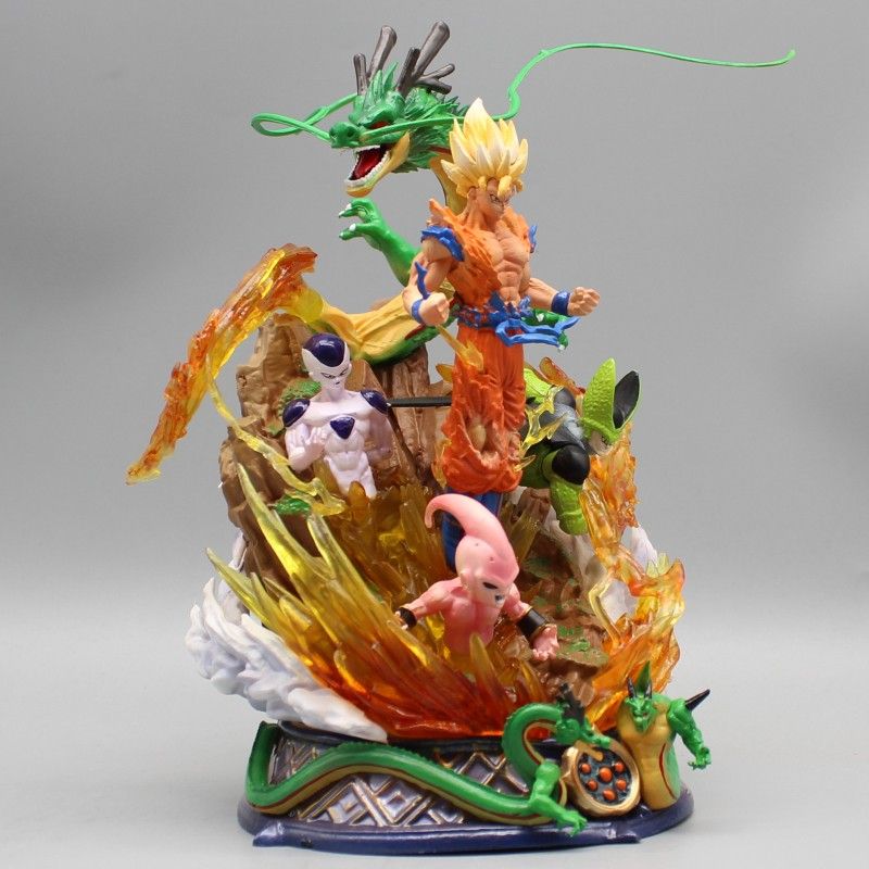 DBZ Characters Statue
