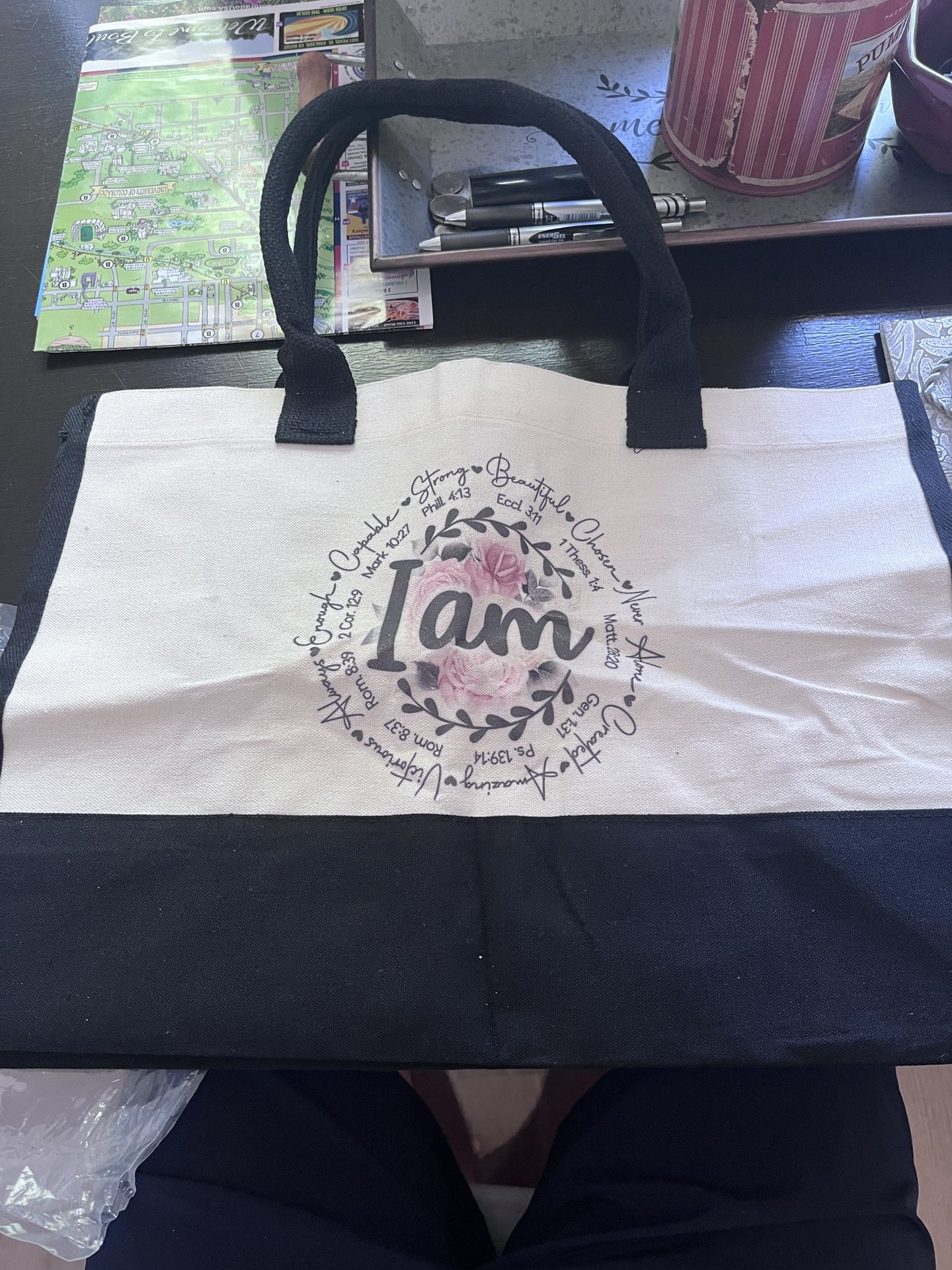 Tote Bag & Makeup Bag