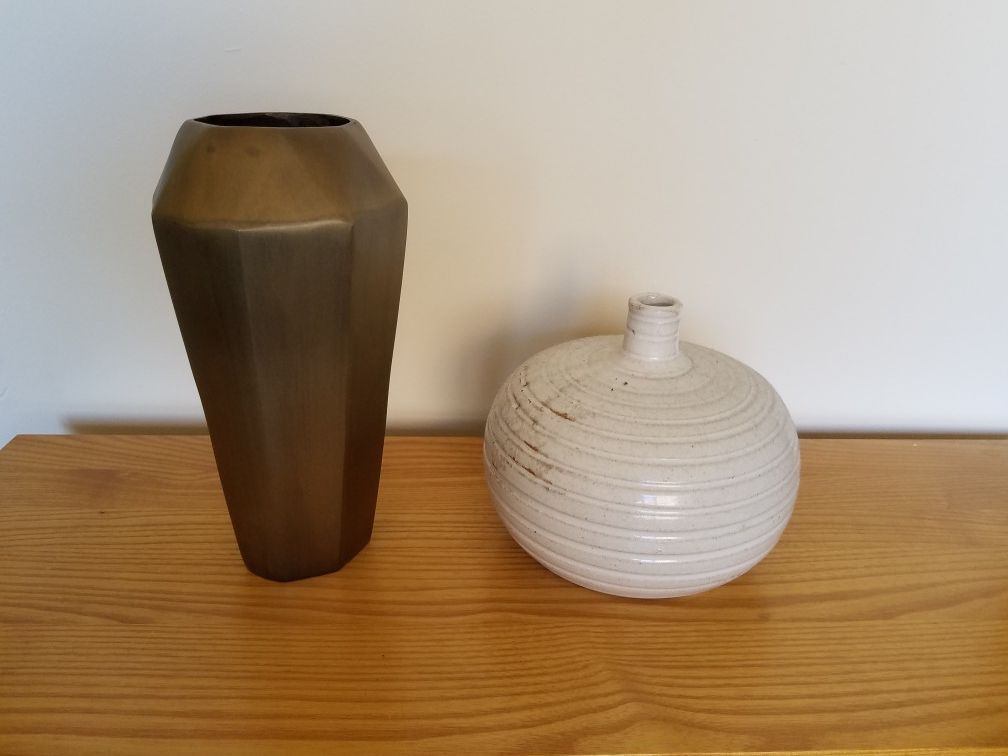 West Elm Decorative Ceramic Vases