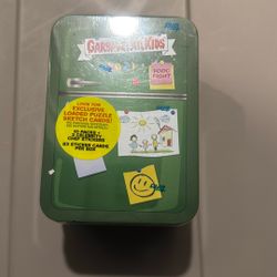 New 2021 Topps Garbage Pail Kids Series 1 Food Fight Collectible Tin GREEN