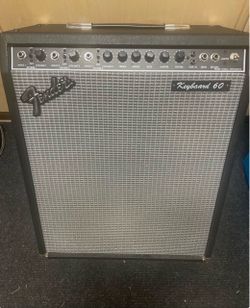 Fender Amplifier Keyboard 60. PARTS