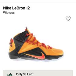 Lebron 12 “witness”