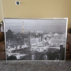 Paris Picture/Frame 55in×39in