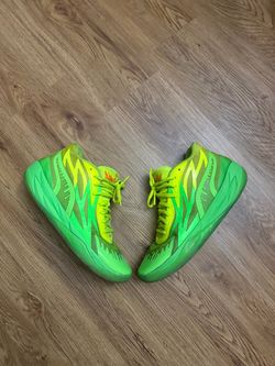 Puma MB.02 Nickelodeon Slime Basketball Shoes Size 10