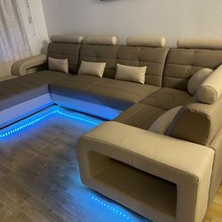 Modern LED Sectional