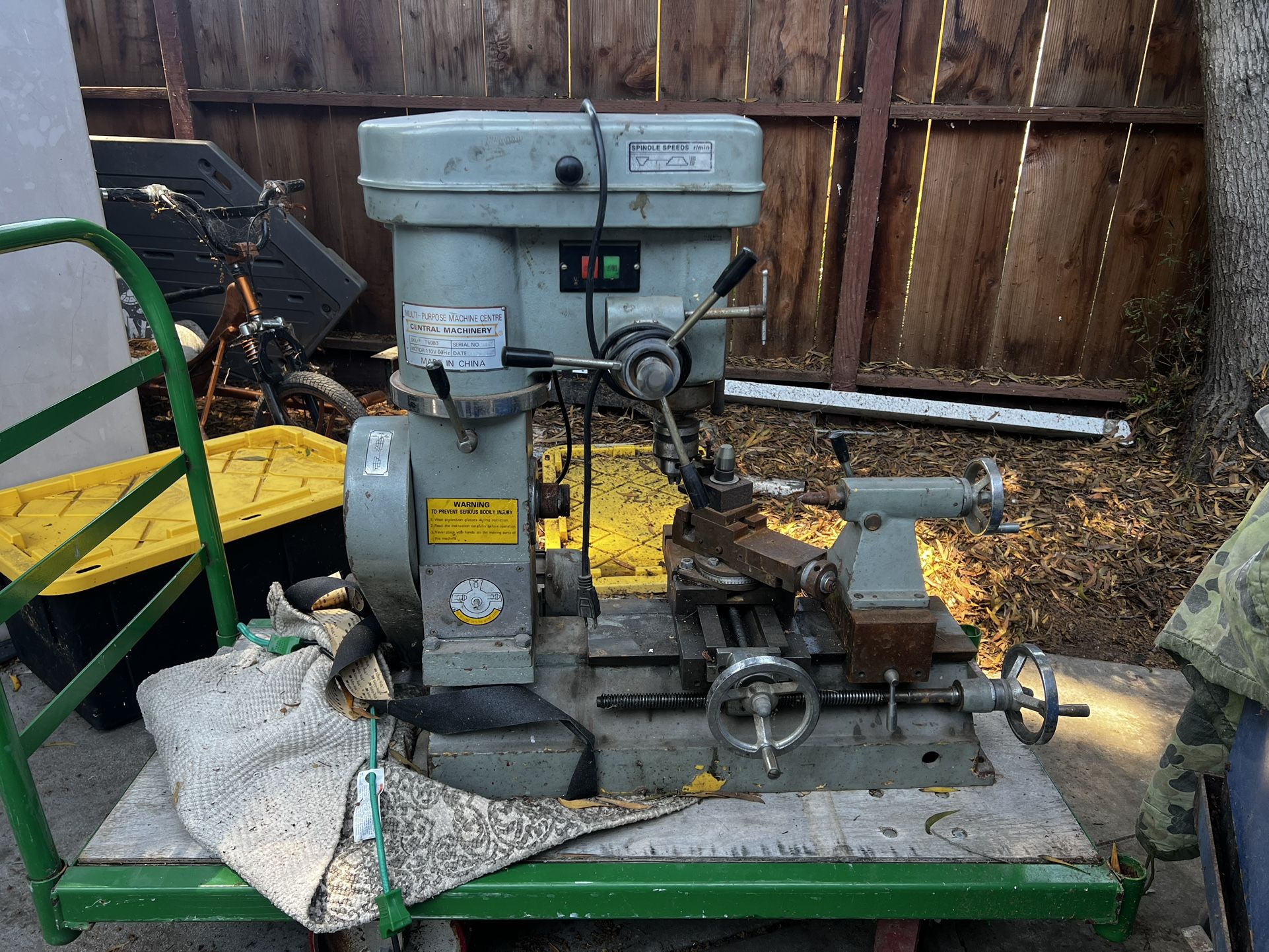 Drill Press And Lathe