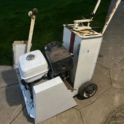 Miller with Honda engine Concrete Cutter