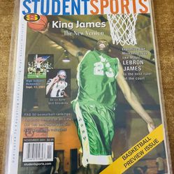 Lebron James Student Sports Magazine