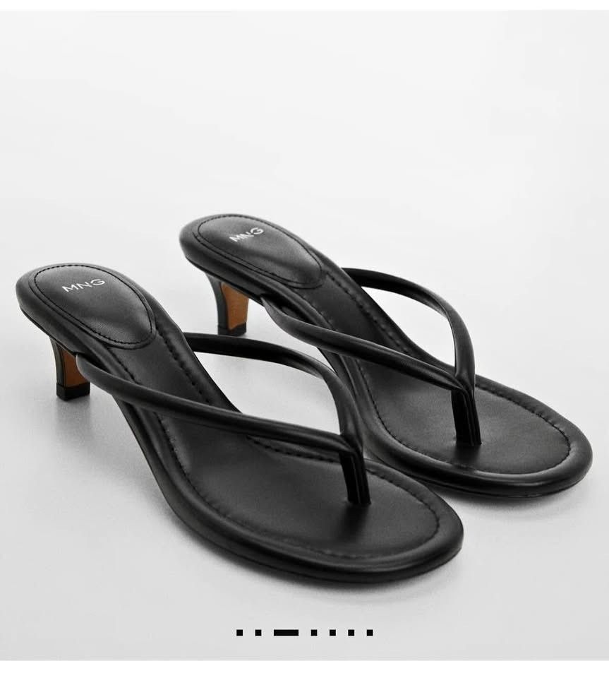 Mango thong heels | Size 6