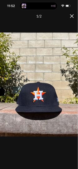 Houston Astros New Era Fitted Hat 7 1/4
