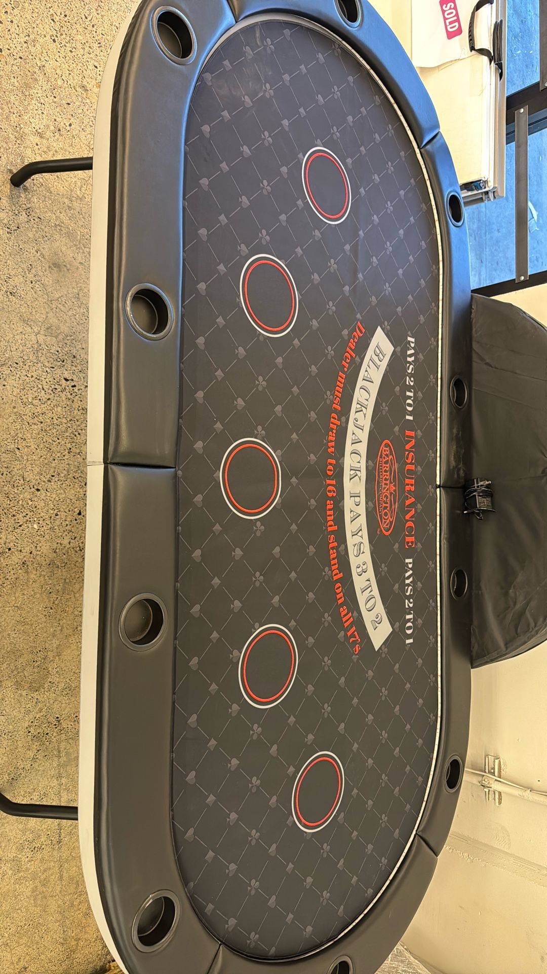 POKER TABLE 10 PERSON