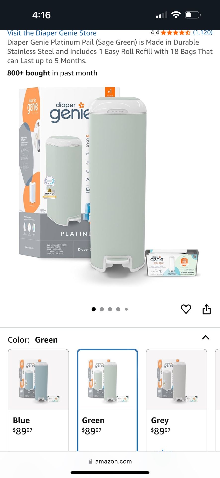 Diaper Genie/ Diaper 