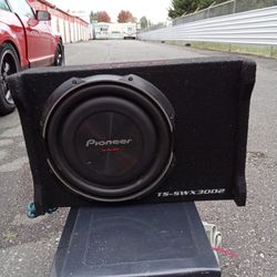 Pioneer 12" Sub Woofer TS-SWX3002