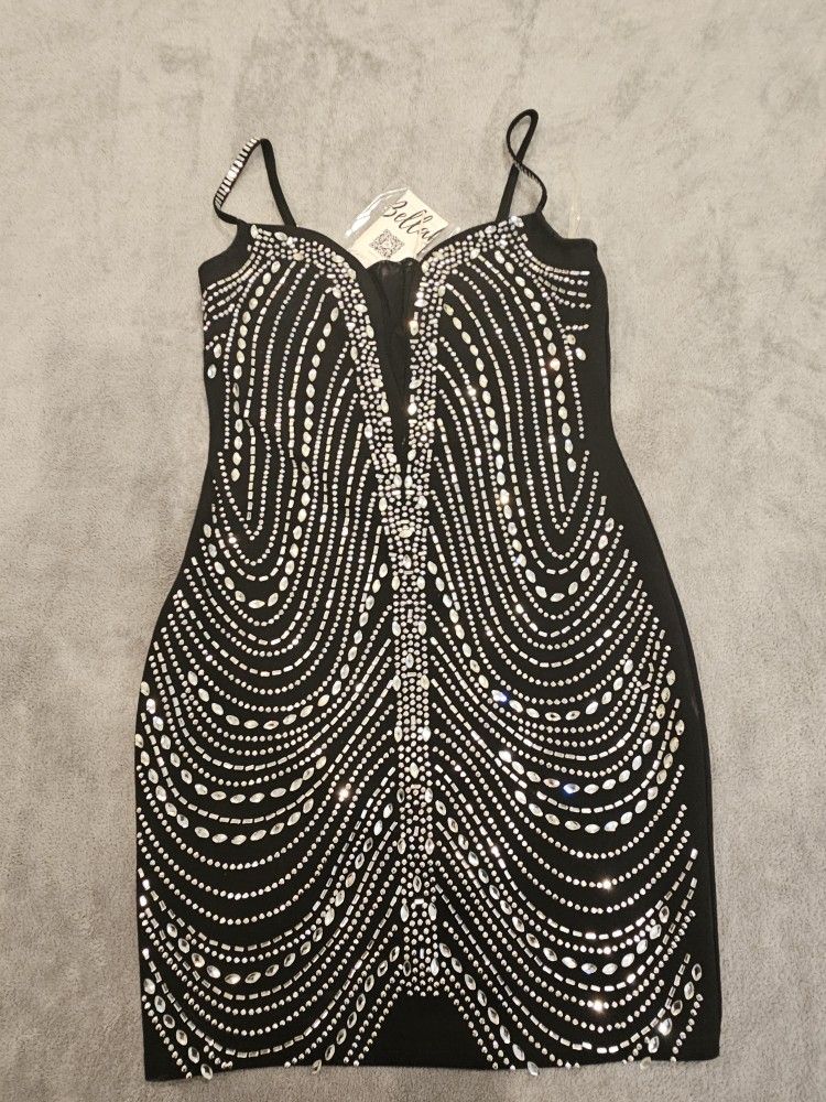 Starry Night Strapless Dress