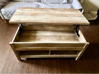 Lift Top Extendable Coffee Table with Storage