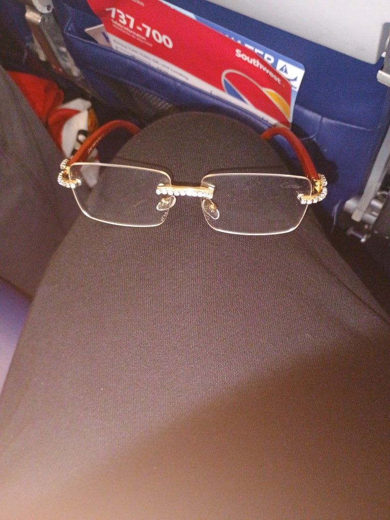 Iced Out Wood Cartiers