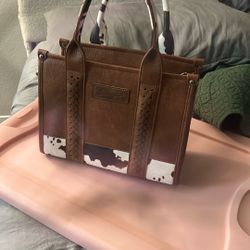 Wrangle Cow Purse 