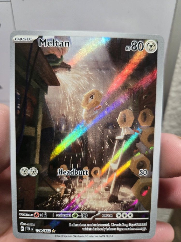 Meltan Pokemon Card 