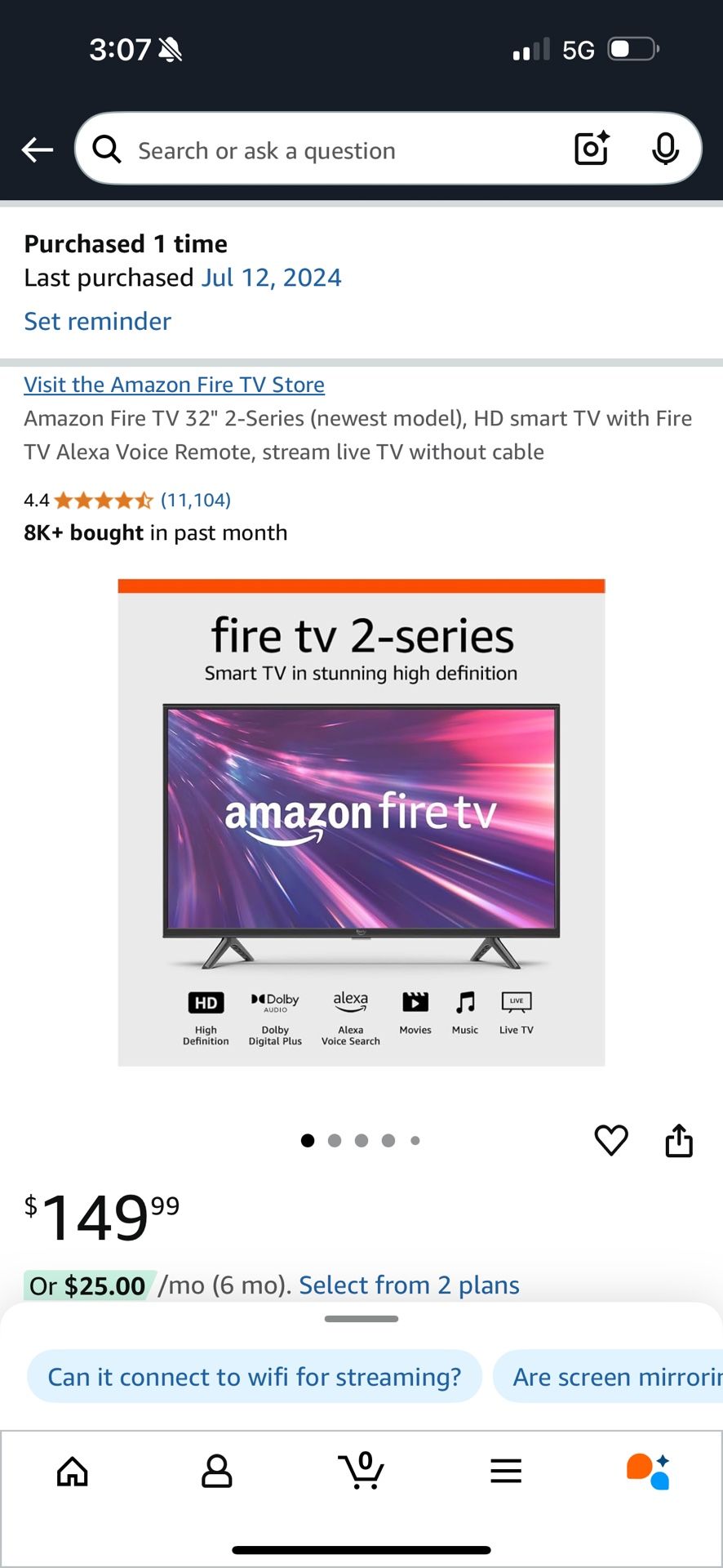 Amazon Fire TV 32" 2-Series