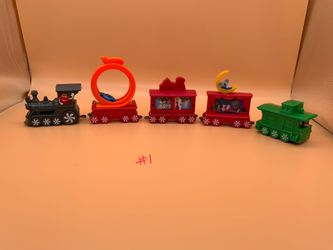 McDonalds 2017 Happy Meal Holiday Express Train Lot 1