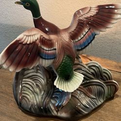 Maddux Of California Mallard Duck TV Lamp 1950’s