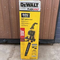 CHAINSAW DEWALT FLEX VOLT TOOL ONLY 