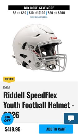 Riddell SpeedFlex Youth Football Helmet